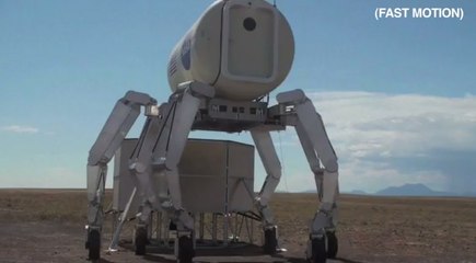 Découvrez ATHLETE, le robot explorateur de la NASA en vidéo