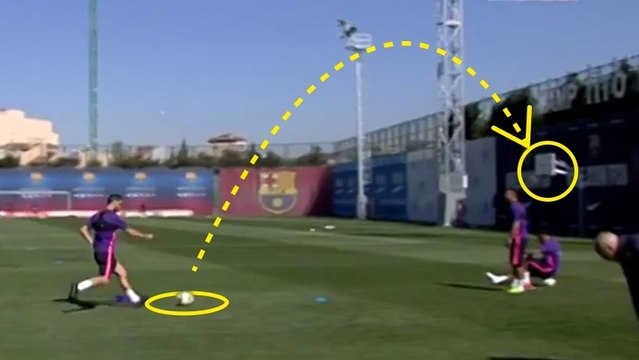 Martin Montoya réalise un geste hallucinant à l'entraînement