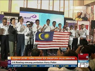 Perahu layar: Juara Sukan SEA Singapura galas harapan