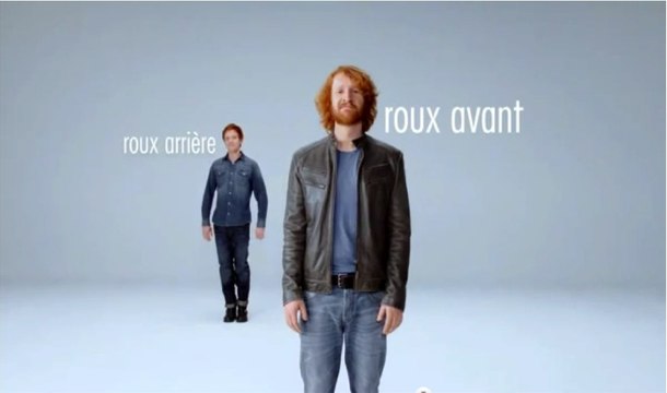 Une campagne publicitaire avec des roux pour une assurance deux-roues