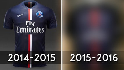 Le maillot domicile du PSG 2015-2016 dévoilé !
