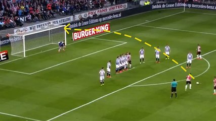 Le magnifique coup franc imparable de Memphis Depay