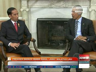 Presiden Barack bakal lawat Malaysia lagi