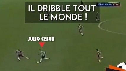 Quand Julio César se met à dribbler tout le monde en mode Manuel Neuer