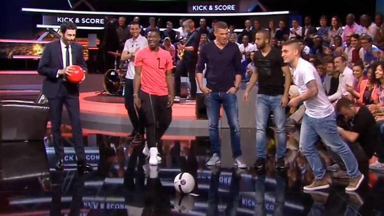 Les joueurs du PSG mettent l'ambiance comme jamais sur un plateau télé !