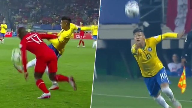 Neymar humilie ses adversaires avec un double sombrero