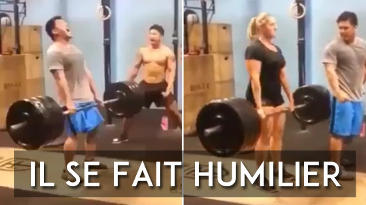 Il se fait humilier par une fille à la salle de sport