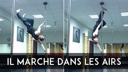 Ce monstre physique réussit à marcher dans les airs