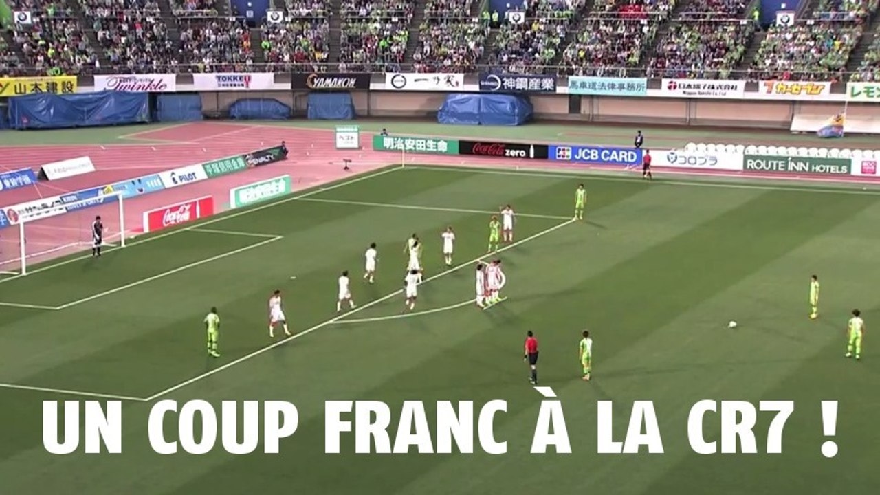 Un Japonais inscrit un coup franc digne de Cristiano Ronaldo