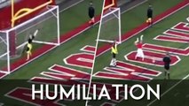 Ce gardien de but se fait humilier en pleine séance de penalty