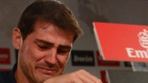 Les larmes d'Iker Casillas pour son départ du Real Madrid