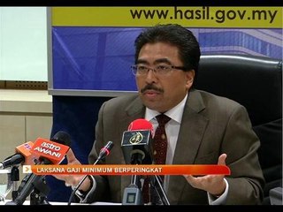 Laksana gaji minimum berperingkat