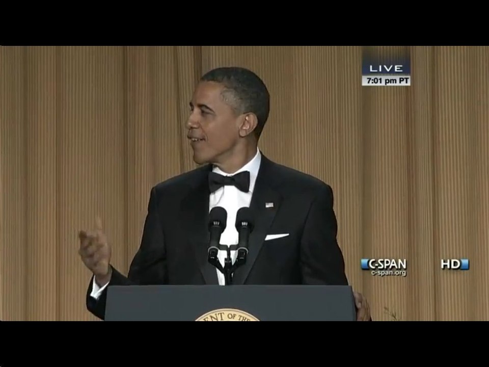 Barack Obama fait le show en plein discours - Vidéo Dailymotion