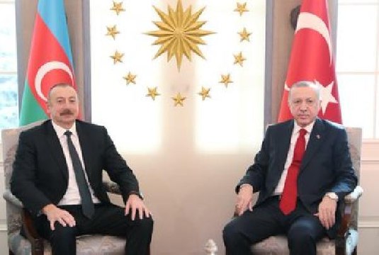 Son dakika haber! Cumhurbaşkanı Erdoğan, Azerbaycan Cumhurbaşkanı Aliyev ile bir araya geldi