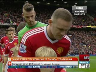 Manchester City melonjak ke tangga teratas liga