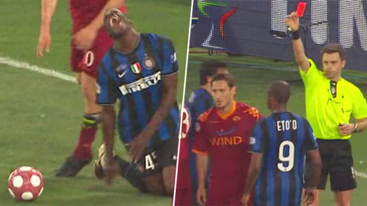 L'attentat de Francesco Totti sur Mario Balotelli