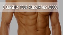 5 conseils pour réussir parfaitement vos abdos