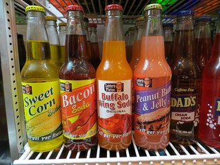 Des sodas au bacon, maïs et ailes de poulet !