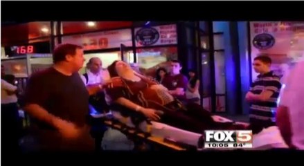 Elle fait un malaise en mangeant un énorme hamburger !