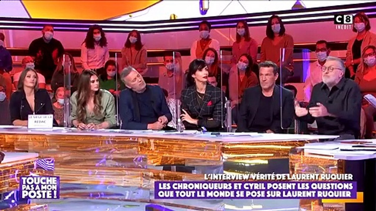 Laurent Ruquier critique Nathalie Marquay en plein direct de C8 !