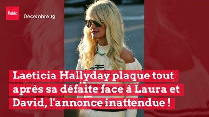 Laeticia Hallyday plaque tout après sa défaite face à Laura et David, l'annonce inattendue !