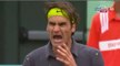 Roger Federer insulte le public de Roland-Garros en plein match