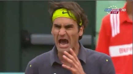 Roger Federer insulte le public de Roland-Garros en plein match