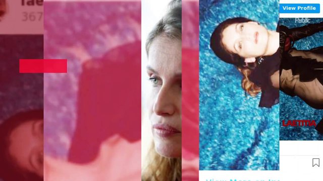 Laetitia Casta pose pour sa fille Sahteene