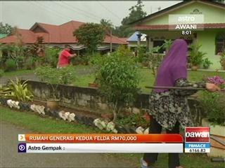 Rumah generasi kedua Felda RM70,000