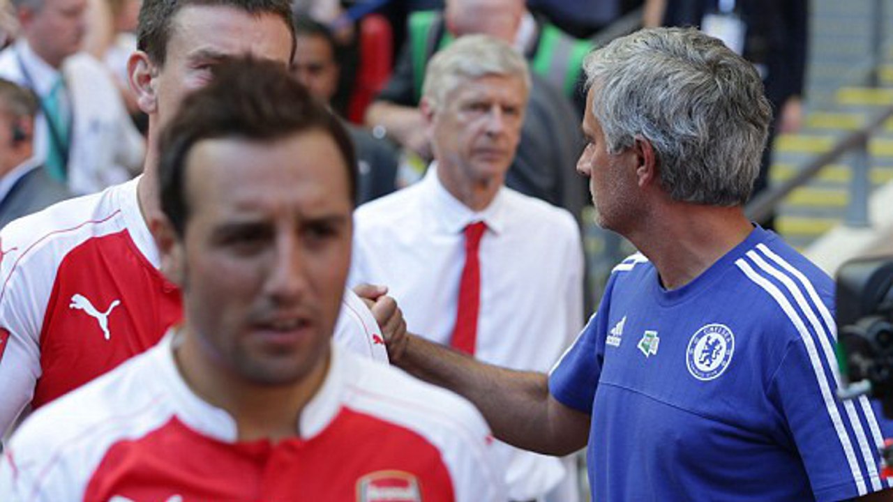 Arsenal - Chelsea : quand José Mourinho et Arsène Wenger s'ignorent