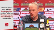 Streich: “Müsste es lassen, wenn es gut läuft”