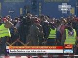 1,000 pelarian sampai ke kem sempadan Austria
