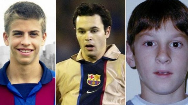 Messi, Iniesta, Piqué... Découvrez les joueurs du FC Barcelone lorsqu'ils étaient jeunes
