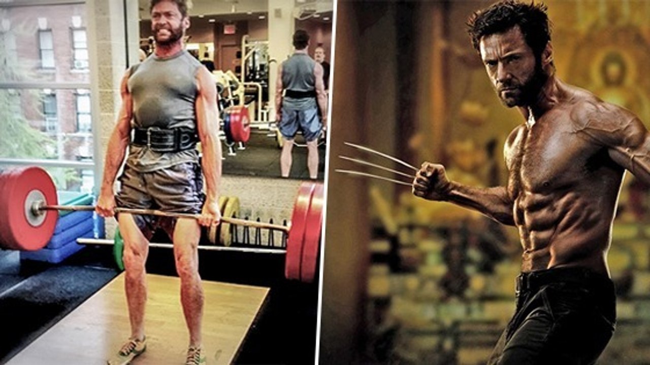 Hugh Jackman soulève du lourd pour être Wolveri...