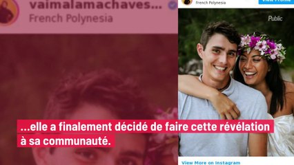 Découvrez la rencontre insolite entre Vaimalama Chaves et son chéri !