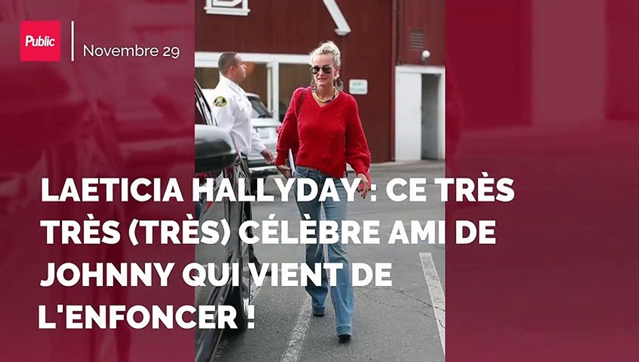 Laeticia Hallyday : ce très très (très) célèbre ami de Johnny qui vient de l'enfoncer !