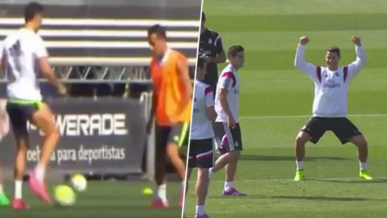 Cristiano Ronaldo humilie ses partenaires à l'entraînement du Real Madrid