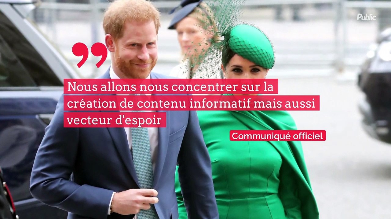 Meghan Markle et le Prince Harry vont produire des programmes pour Netflix