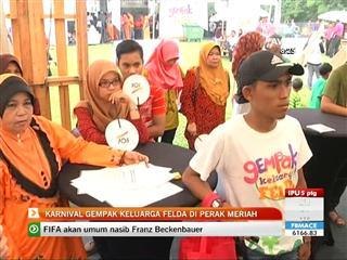 Karnival Gempak Keluarga FELDA di Perak meriah
