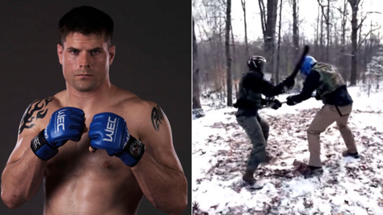 MMA : des pros de l'UFC défient des soldats