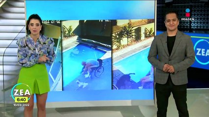 Hombre en silla de ruedas salvó a su perrito de ahogarse
