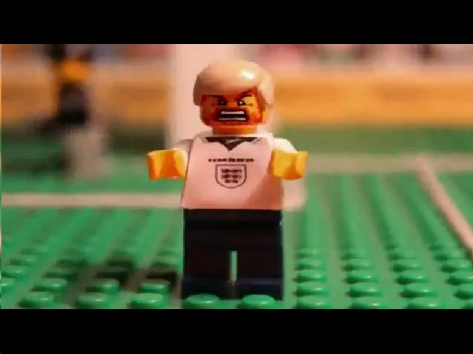 Football : les Lego font une superbe reconstitution de l'histoire de l'Euro