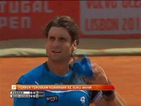 Ferrer teruskan kemaraan ke suku akhir