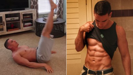 L'entraînement pour construire ses abdos dans son salon