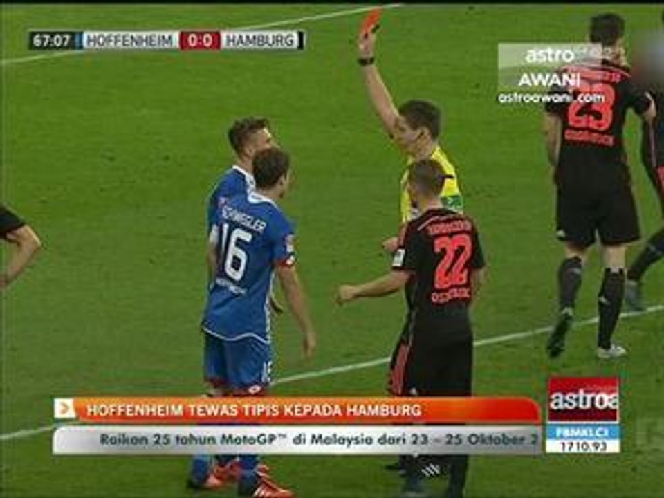 Bundesliga: Hoffenheim terus kecewa, tewas kepada Hamburg
