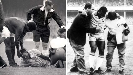 Quand Pelé subissait des fautes ultra-violentes contre le Portugal lors de la Coupe du Monde 1966