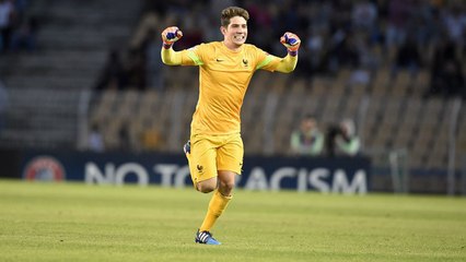 Luca Zidane : le geste fou du gardien de l'équipe de France U17 face au Paraguay