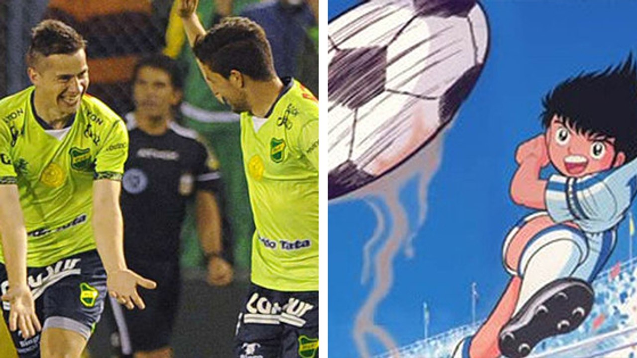 Walter Busse inscrit un but à la Olive et Tom face à River Plate