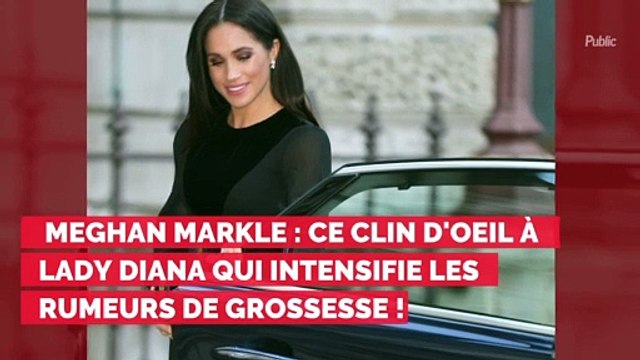 Meghan Markle : Ce clin d'oeil à Lady Diana qui intensifie les rumeurs de grossesse !