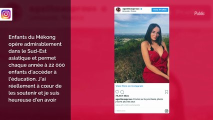 Agathe Auproux a pris une décision radicale...